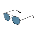 Lentes De Sol - Stride Gun Metal Azul Oscuro Negro