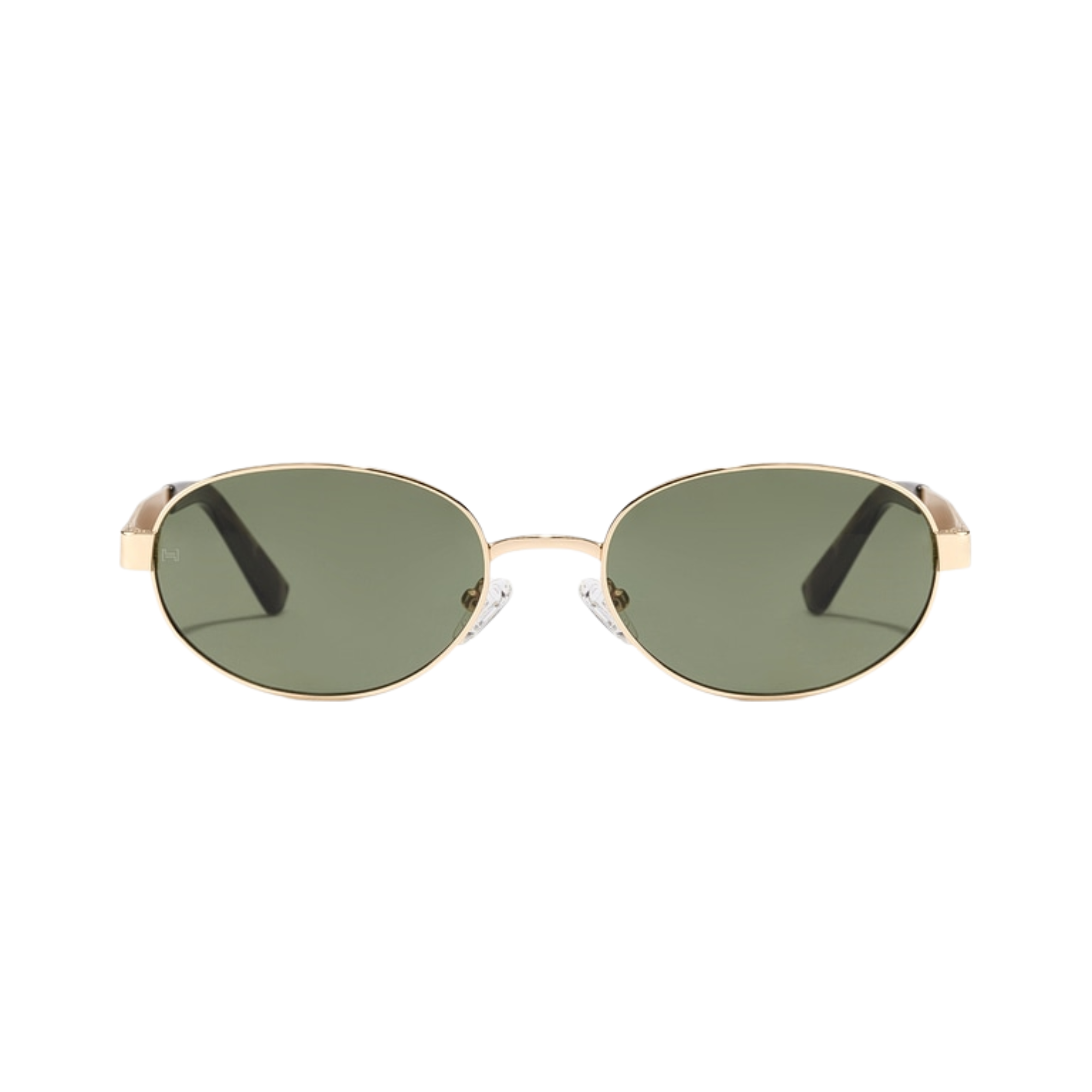 Lentes De Sol - Electra Verde Dorado Carey