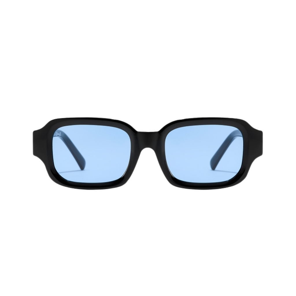 Lentes De Sol - Azure Negro Azul Claro