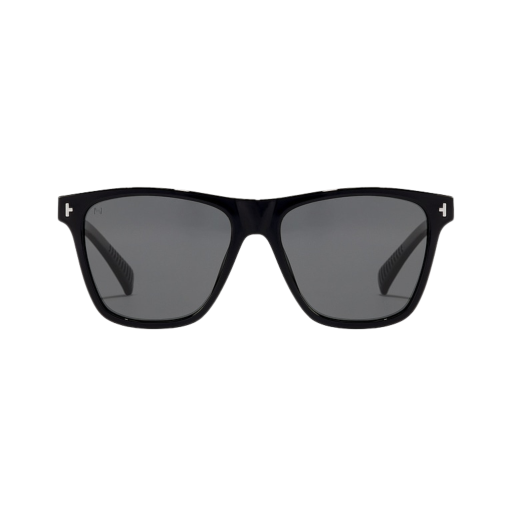 Lentes De Sol - One Ls Metal Polarizado Negro Plateado