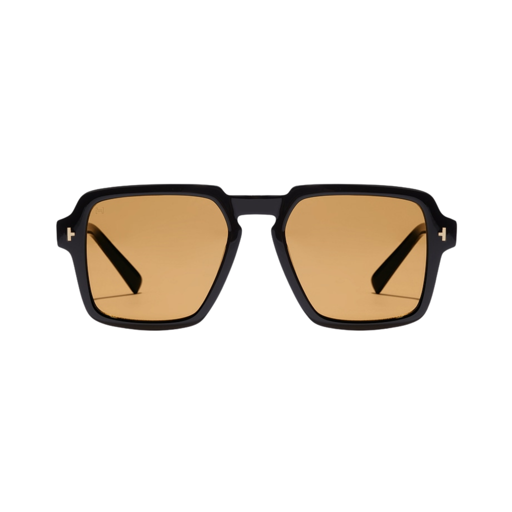 Lentes De Sol - Smiley® - Lash Eco Negro Naranja