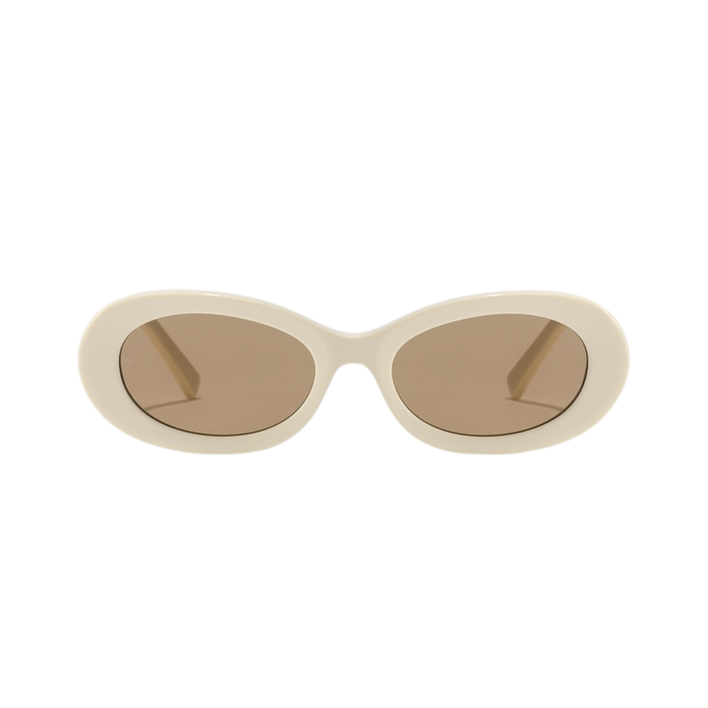 Lentes De Sol - Glimmer - Crema Marrón Claro