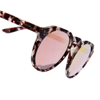 Lentes De Sol - Warwick Carey Grey Rose Gold