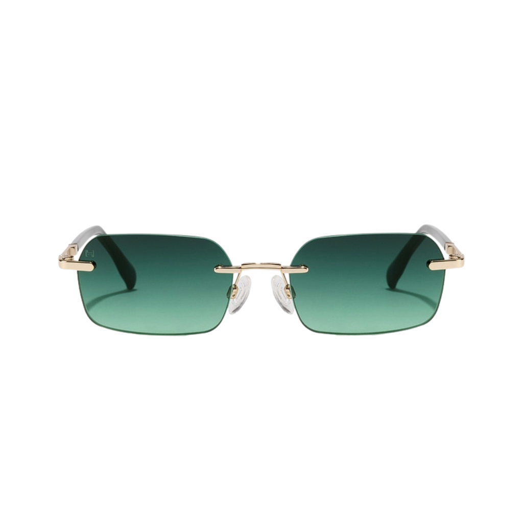 Lentes De Sol - Enigma Verde Dorado