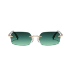 Lentes De Sol - Enigma Verde Dorado