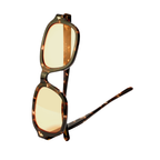 Lentes De Sol - Twist Beige Carey Amarillo