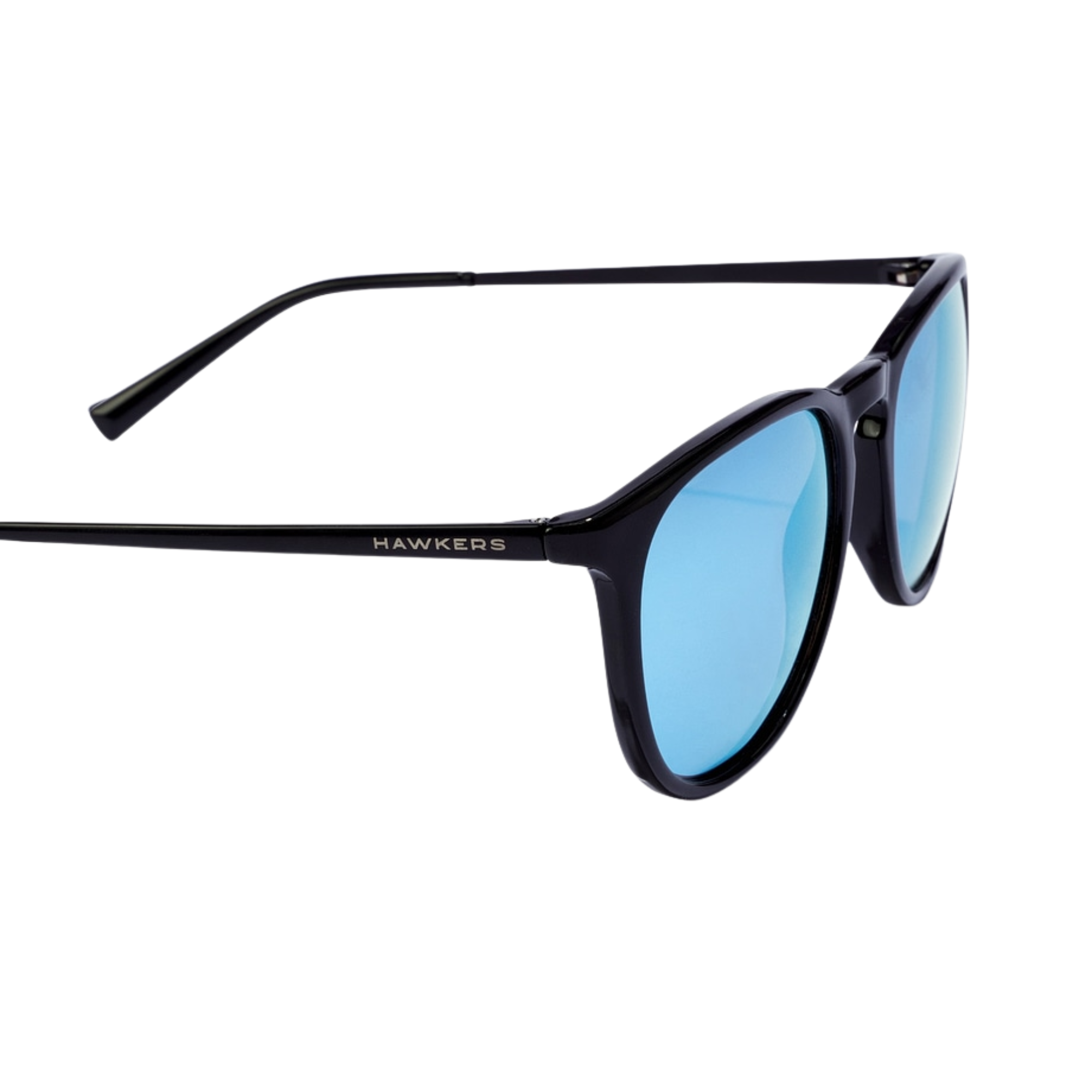 Lente De Sol - Ollie  Polarizado Negro Chrome