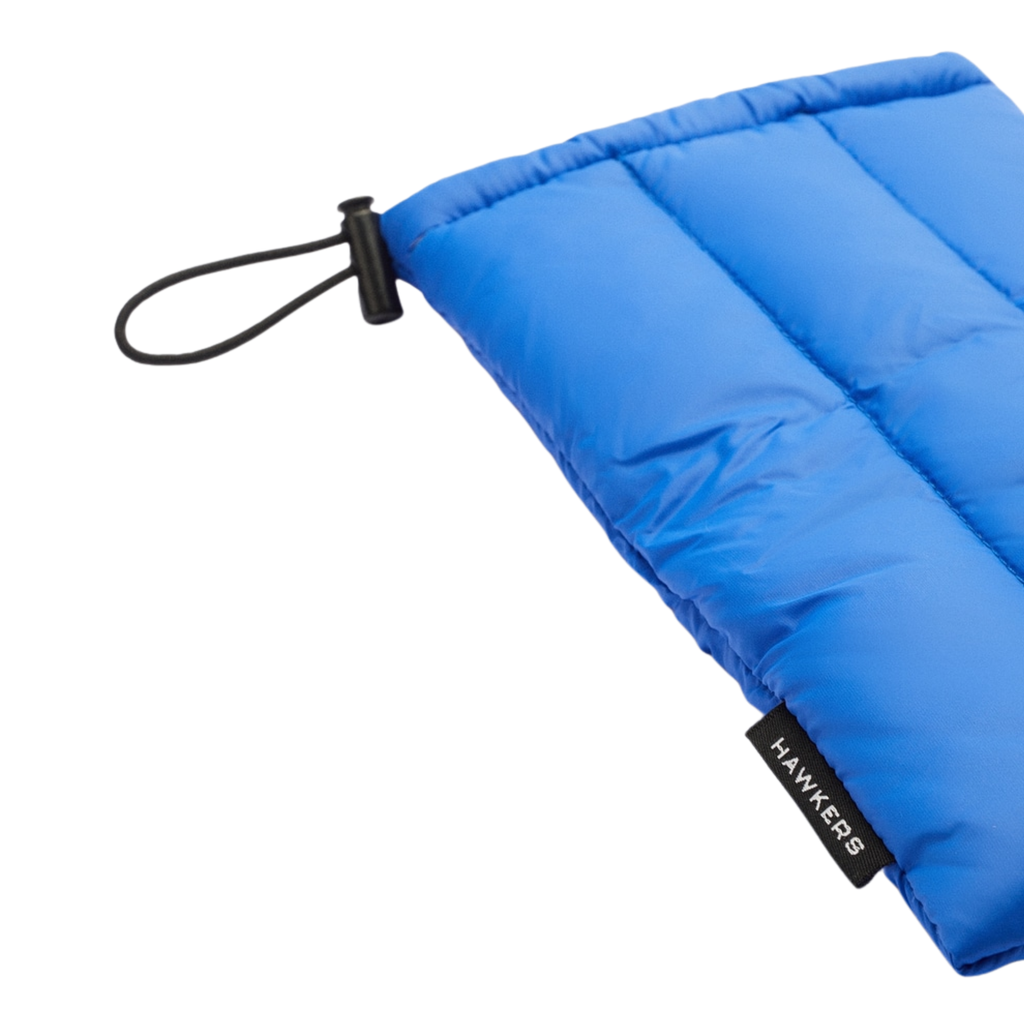 Estuche Lentes De Sol - Nylon Azul