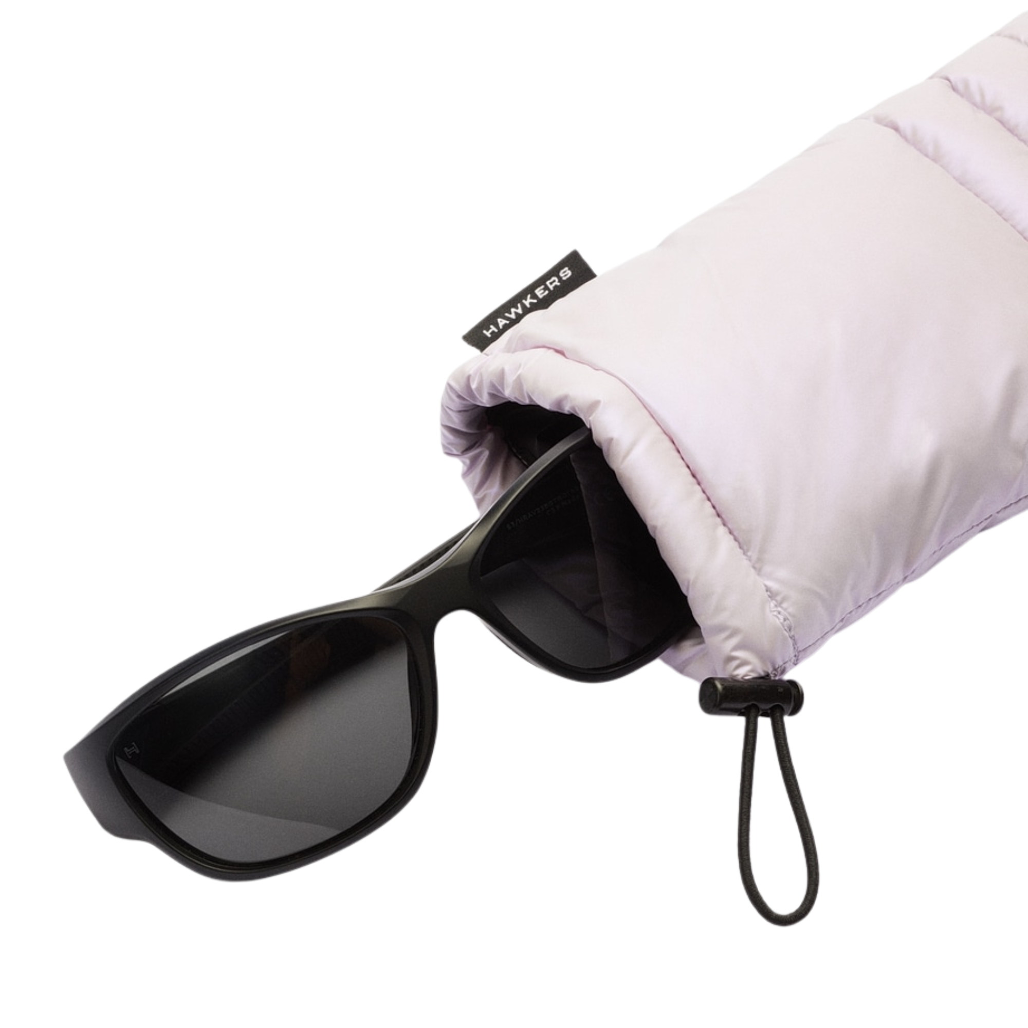 Funda Nylon Lentes De Sol - Lila negro