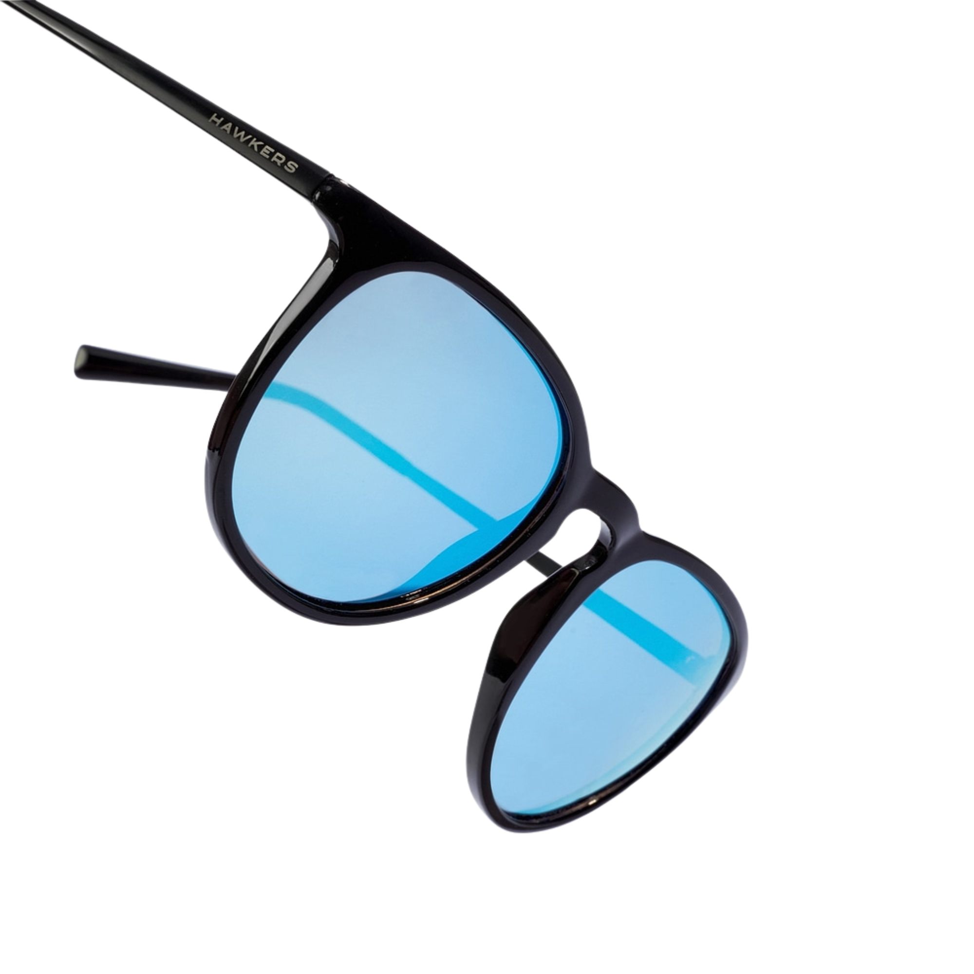 Lente De Sol - Ollie  Polarizado Negro Chrome