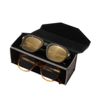 Estuche Lentes De Sol - Doble Gris Negro