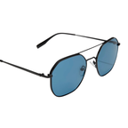 Lentes De Sol - Stride Gun Metal Azul Oscuro Negro