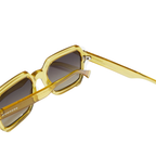 Lentes De Sol - Casetify Minimal Max Negro Amarillo