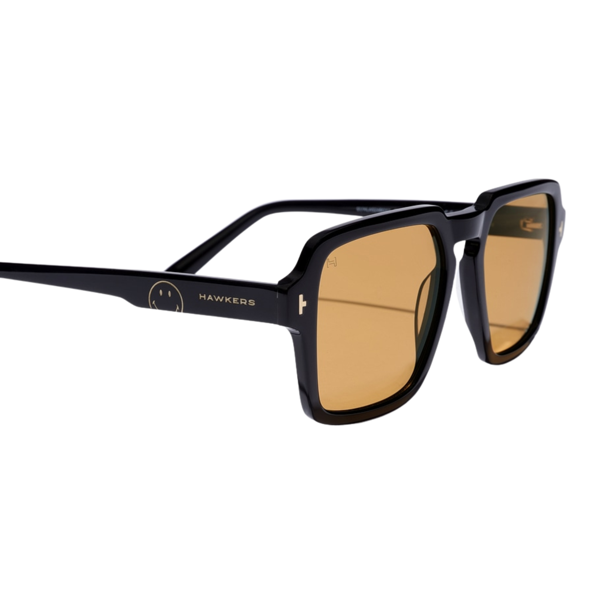 Lentes De Sol - Smiley® - Lash Eco Negro Naranja