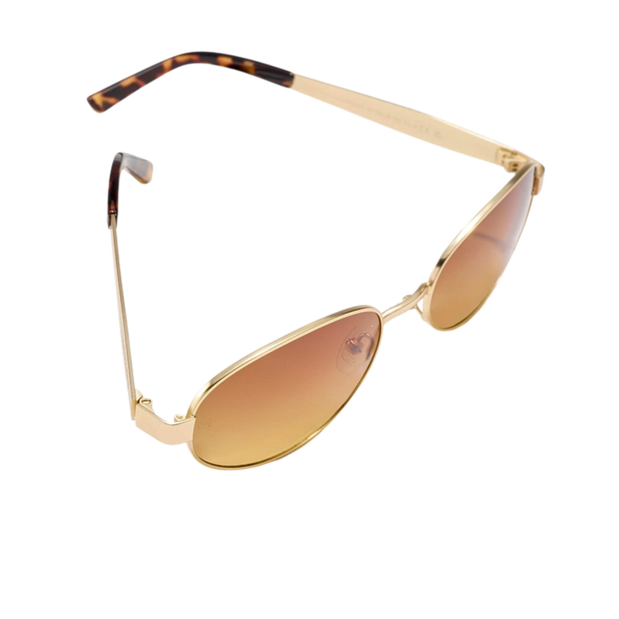 Lentes De Sol - Electra Marrón Dorado carey