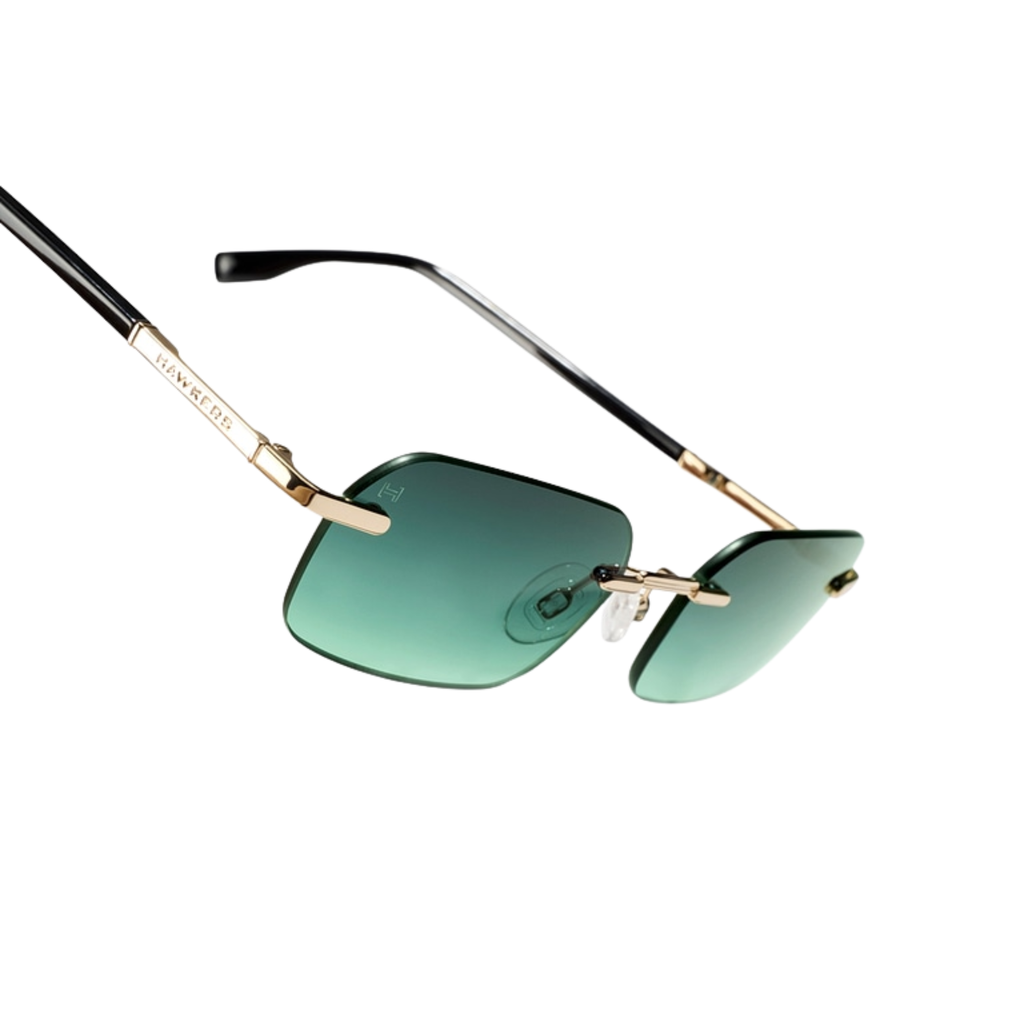Lentes De Sol - Enigma Verde Dorado
