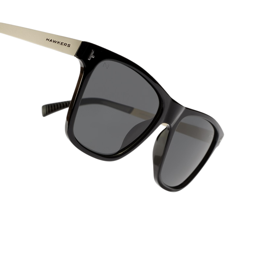 Lentes De Sol - One Ls Metal Polarizado Negro Plateado