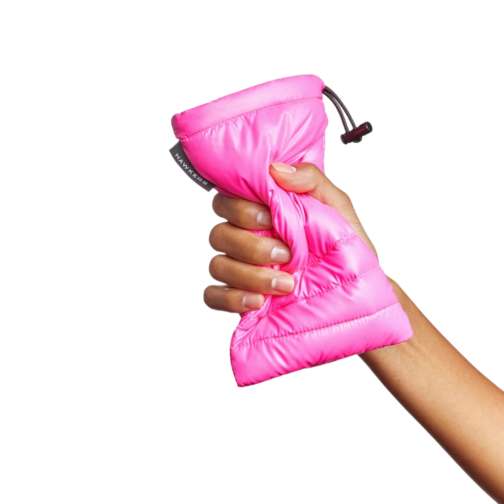 Funda Nylon Lentes De Sol - Rosado Plateado