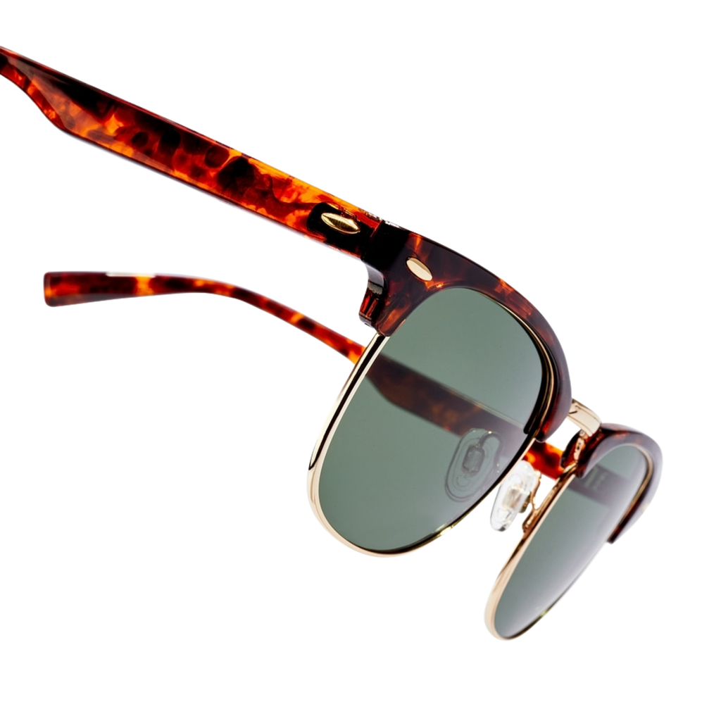 Lentes De Sol - Classic Bold Polarizado Carey Green