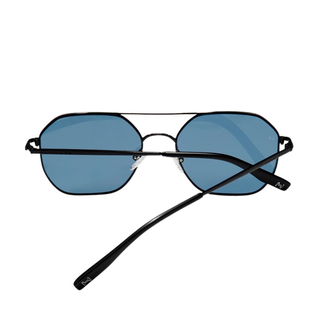 Lentes De Sol - Stride Gun Metal Azul Oscuro Negro