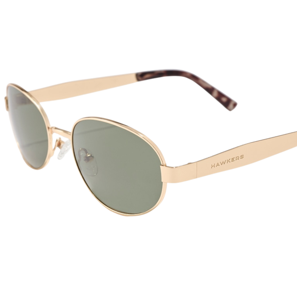 Lentes De Sol - Electra Verde Dorado Carey