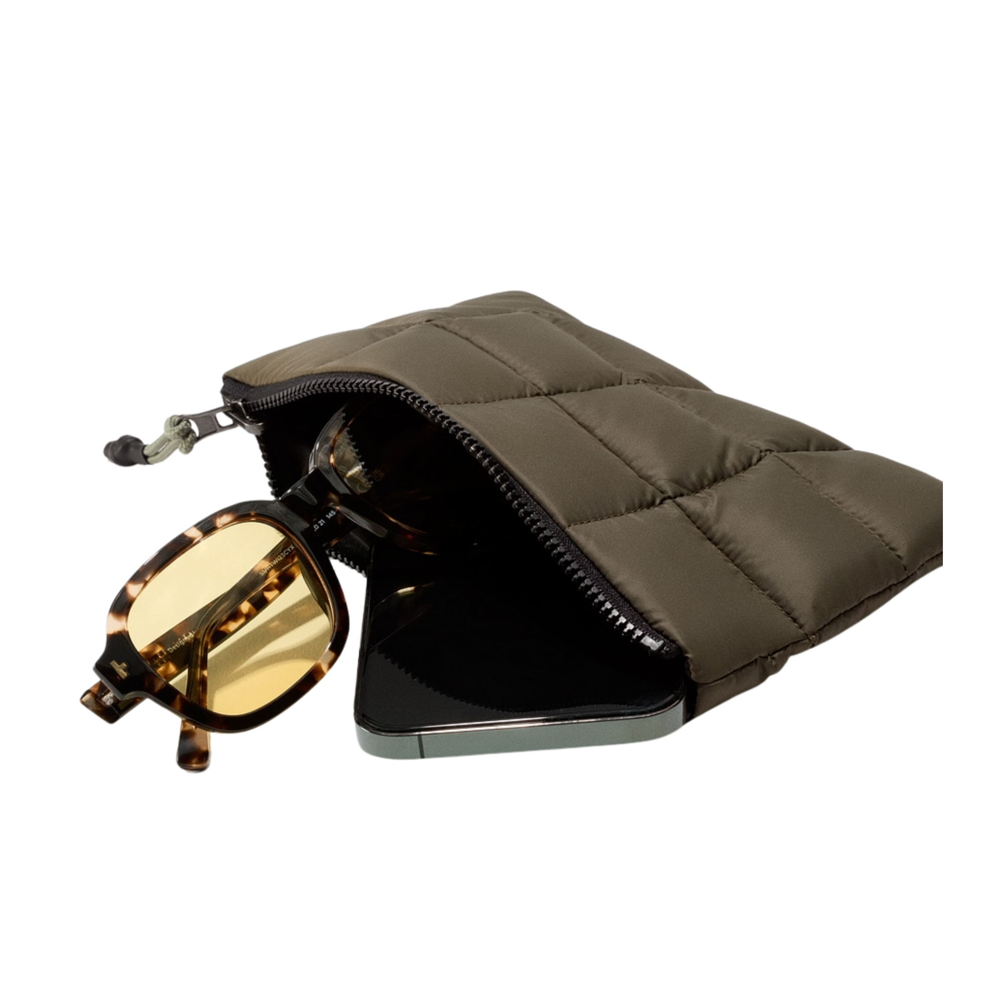 Estuche Para Lentes - Zipper Pouch Military Green