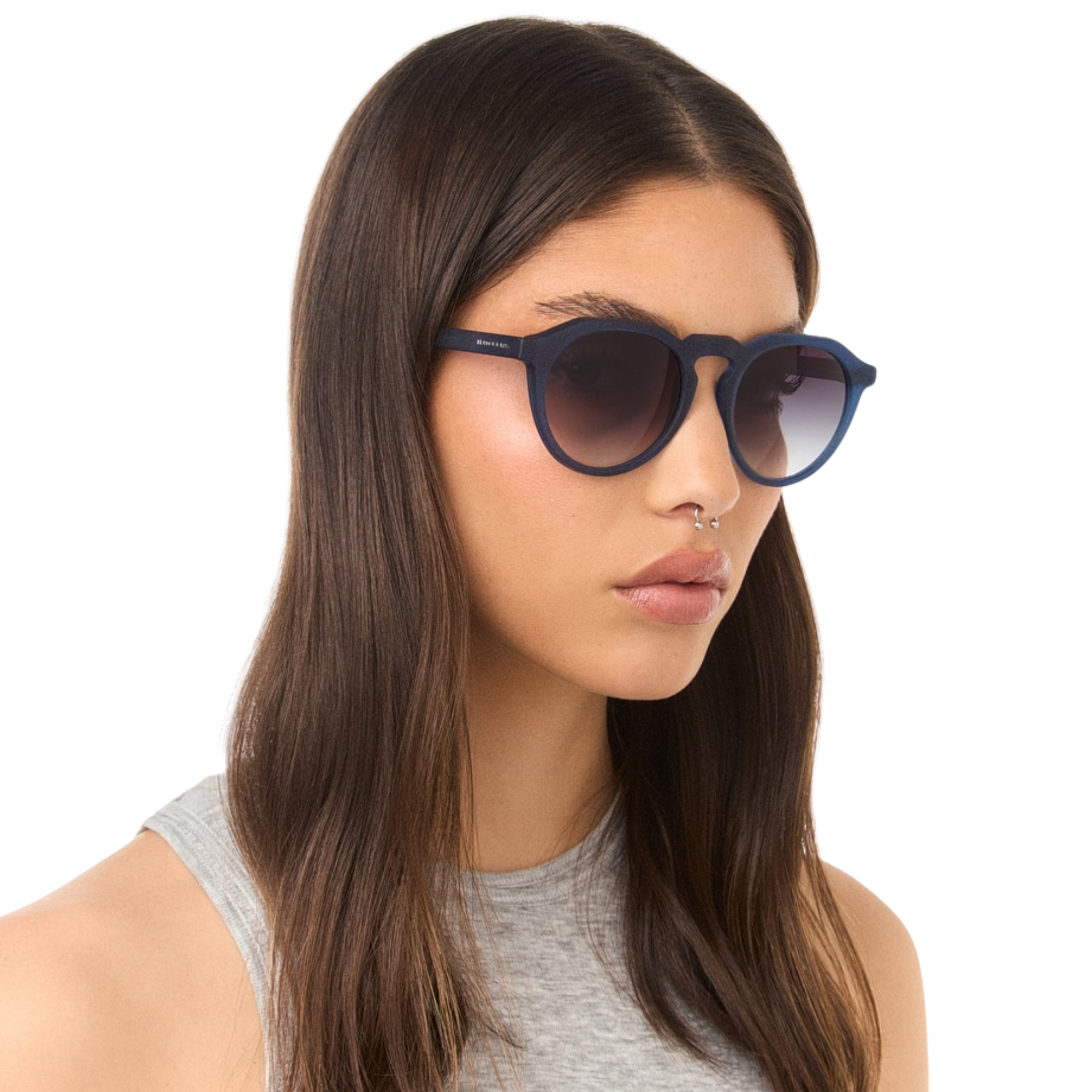 Lentes De Sol - Warwick Raw Polarizado Azul Gradient