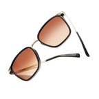 SALE Lentes De Sol - Augusto Fernandez - Ink Gold Negro Marrón