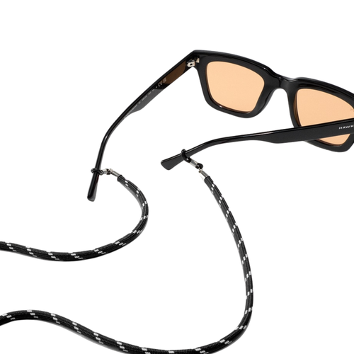 Cordon Lentes De Sol - Daily Cord Negro Y Blanco