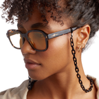 Cadena Lentes De Sol - Link Chain Negro