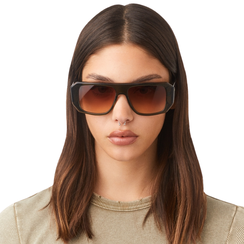 Lentes De Sol - Hell Green Terracota