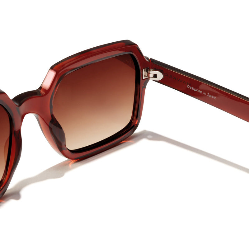 Lentes De Sol Hawkers Minimal Max Hombre Y Mujer Elige Color Lente Marrón Armazón Marrón