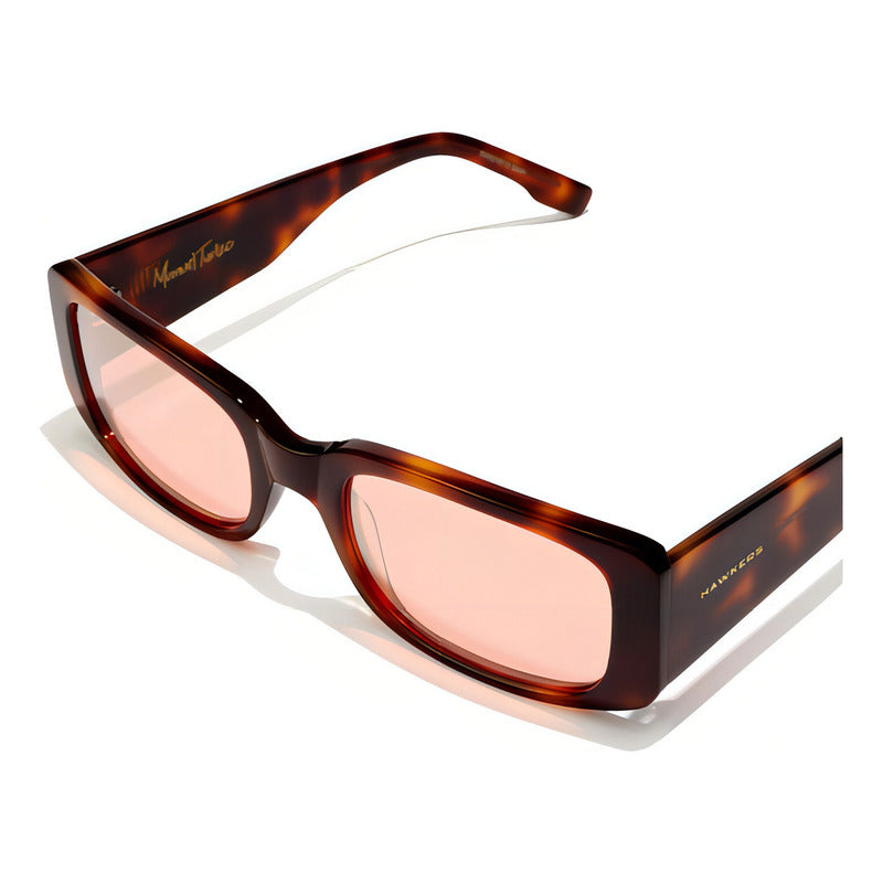 Lentes De Sol Hawkers Manuel Turizo Linda Carey Rosa Dorado