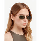 Lentes De Sol Hawkers - Americano - Gold Alligator Dorado/verde Verde Dorado Carey