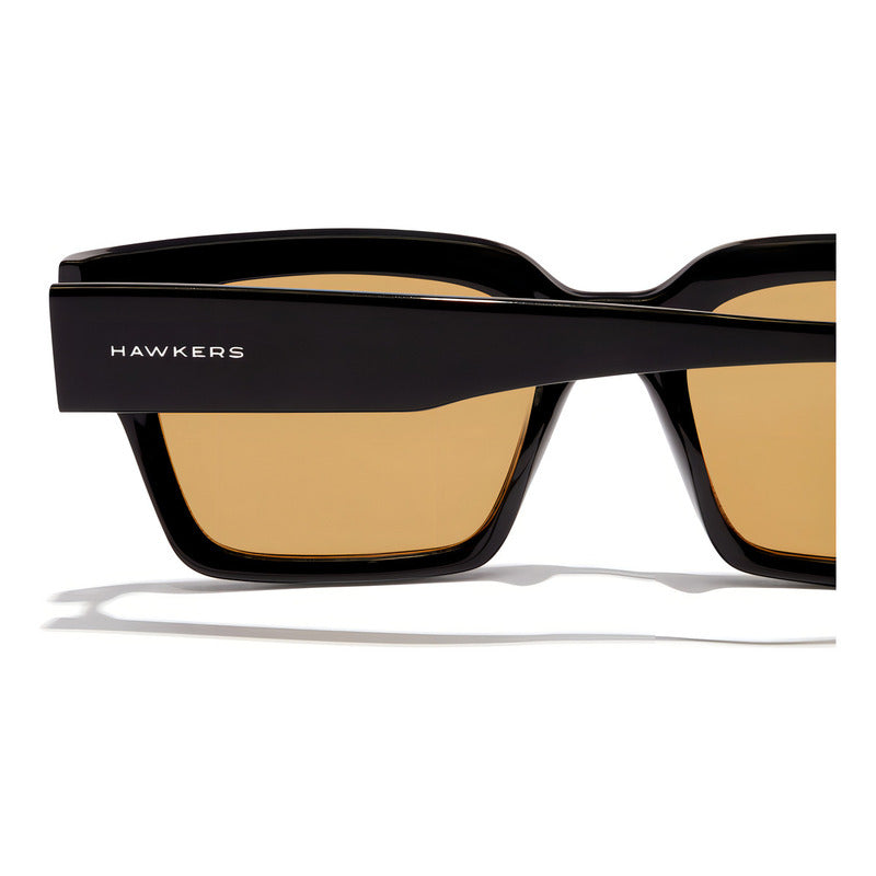 Lentes De Sol Hawkers Mate Black Mustard Eco Negra/amarilla