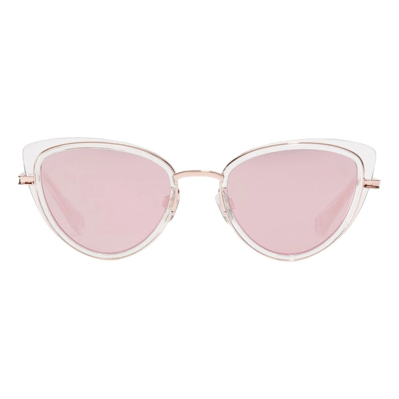 Lentes De Sol Hawkers Air Rose Gold Feline Feline Rosa Dorado