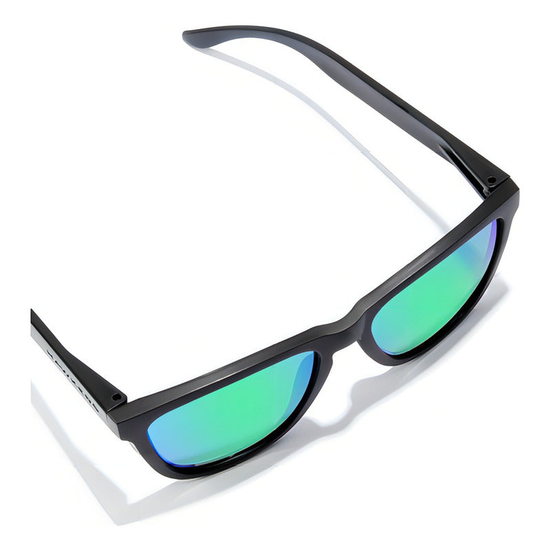 Lentes De Sol Hawkers One Raw Black Emerald Polarizado Negro/turquesa