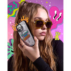 Lentes De Sol - Casetify Minimal Max Negro Amarillo