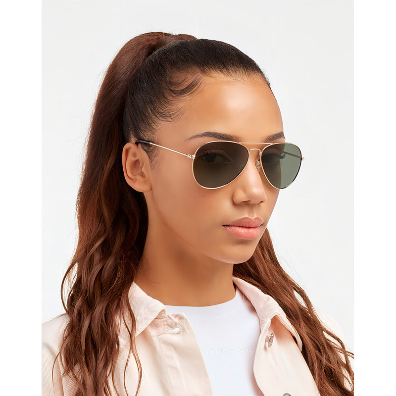 Lentes De Sol - Hawk Polarizado Gold Green
