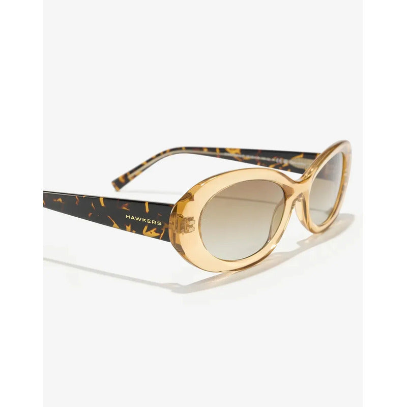 Hawkers Lente De Sol Glimmer Hglm26bgj0 Marrón Claro Crema Cerey