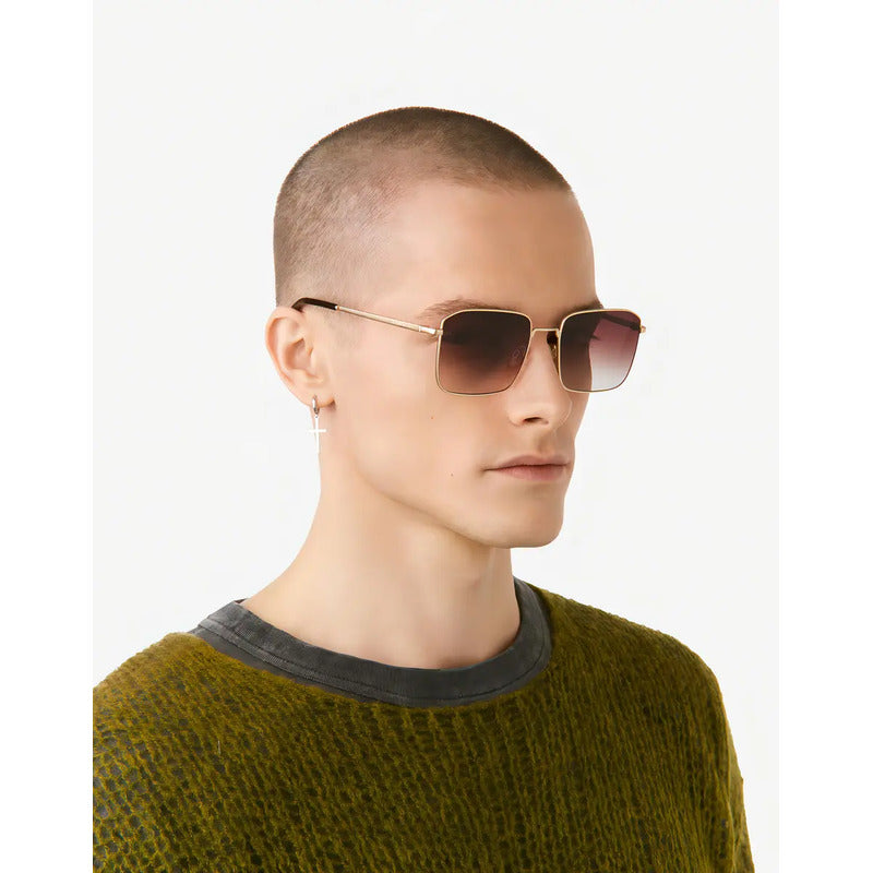 Lentes De Sol - Iris Marrón Oscuro Dorado