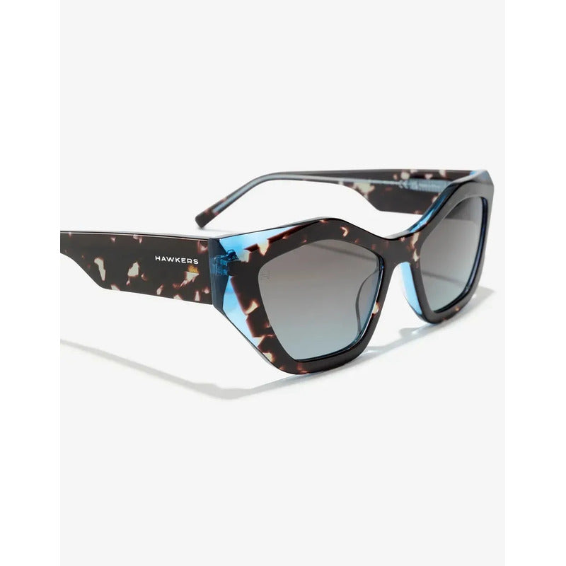 Lentes De Sol - Hawkers - Gaia - Azul Carey Negro Carey Azul Negro Carey Azul/negro