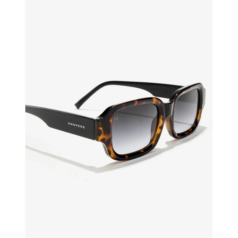 Lentes De Sol - Hawkers - Azure - Carey Iron Estilo Retro Negro