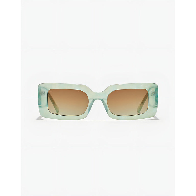 Lentes De Sol - Hawkers - Jam - Sea Shell Nature Verde Agua Marrón