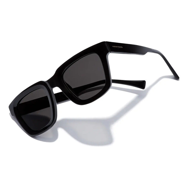 Gafas De Sol Hawkers One Uptown Hombre Y Mujer Lente Negro Varilla Negro Armazón Negro Diseño Mirror Espejo