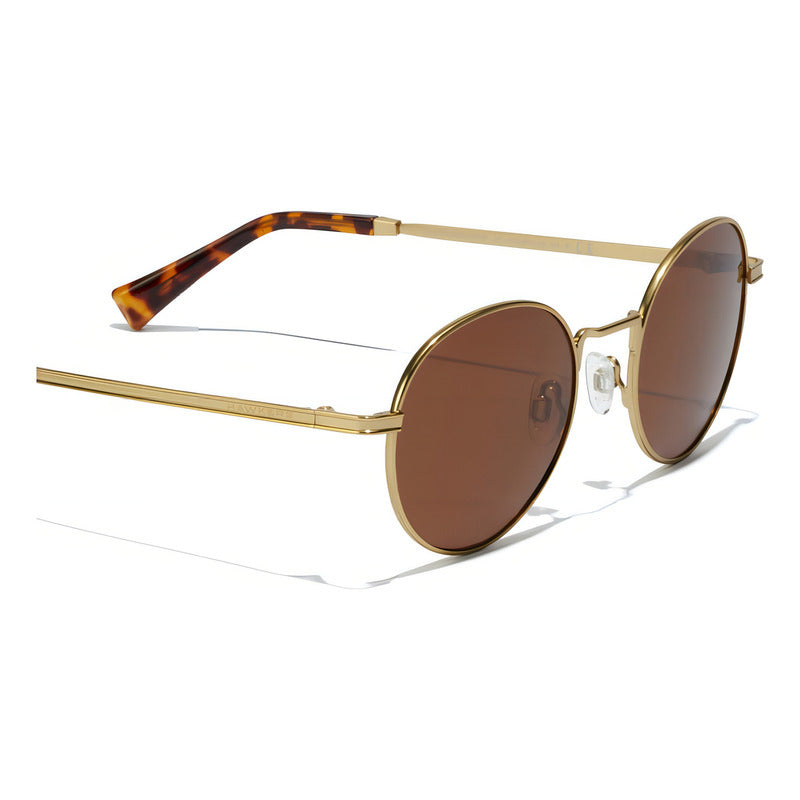 Lentes De Sol Hawkers Moma Polarized Gold Havana Dorado Océano Marrón Oscuro Dorado Mate/habana