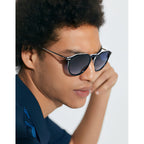 Lentes De Sol - Warwick Crosswalk Black Blue Denim