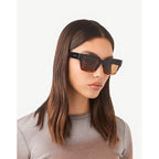 Lentes De Sol Hawkers Mate Carey Olive Eco Negro/carey/marrón