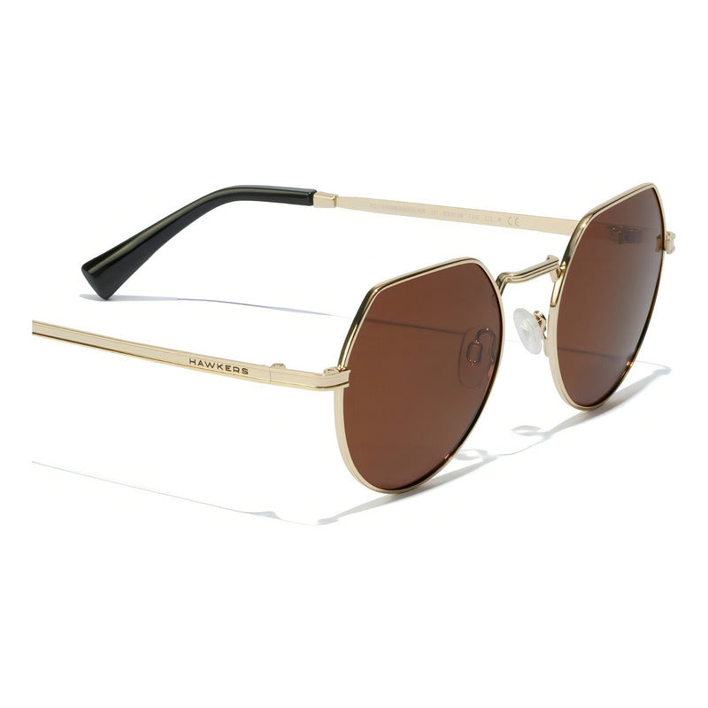 Lentes De Sol - Aura Polarizado Dorado Marrón