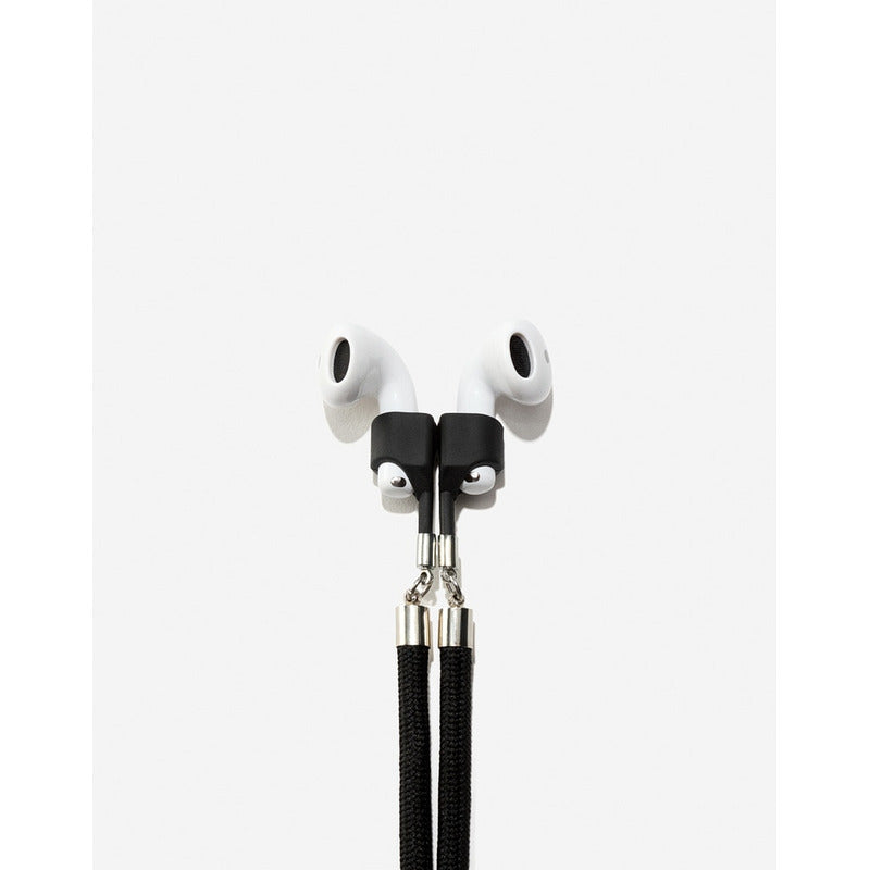 Cordon Air Pods Negro Liso